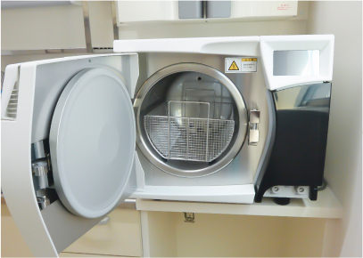 Bクラス滅菌器の写真